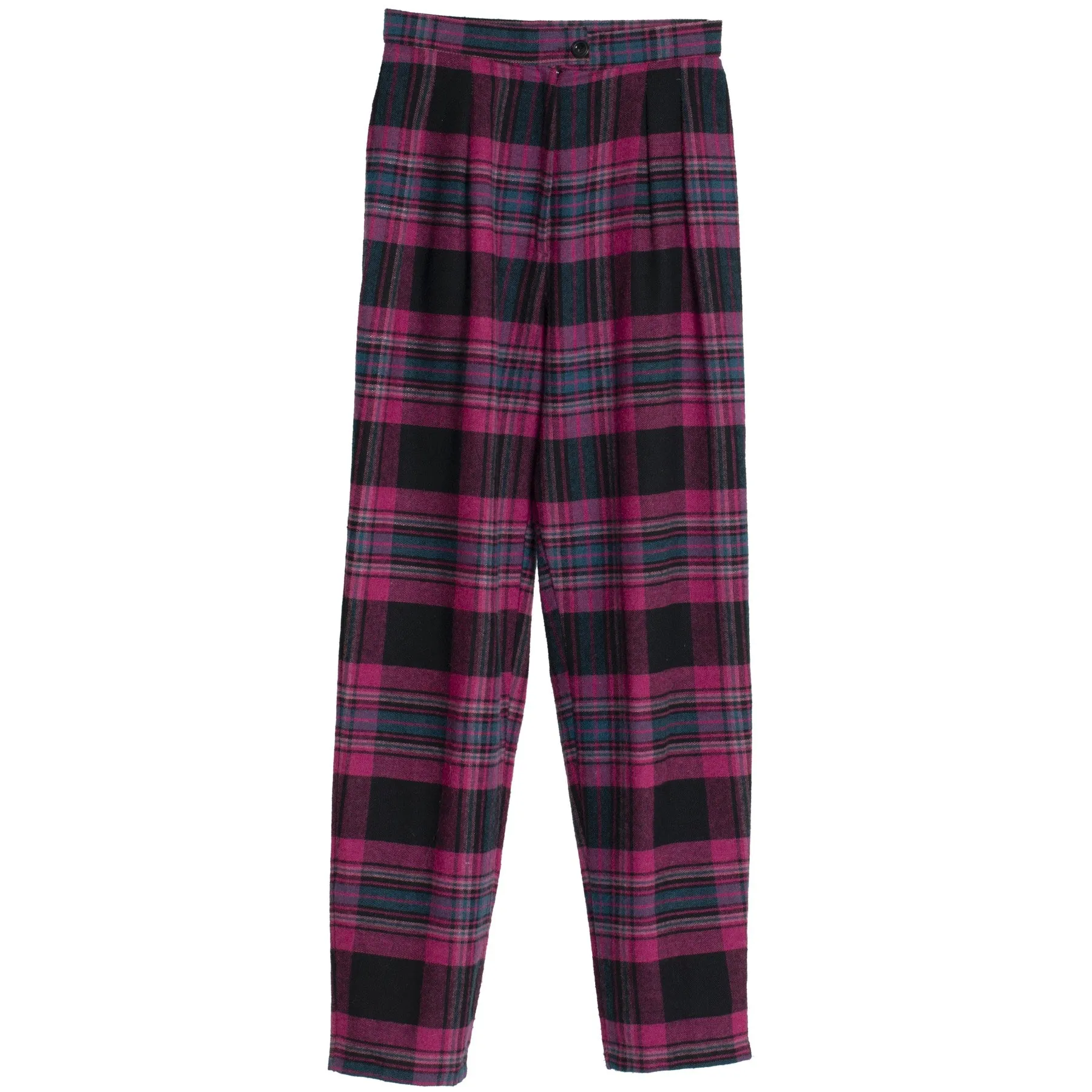 80s, Plaid Twill Weave, Brushed, Punk-Era