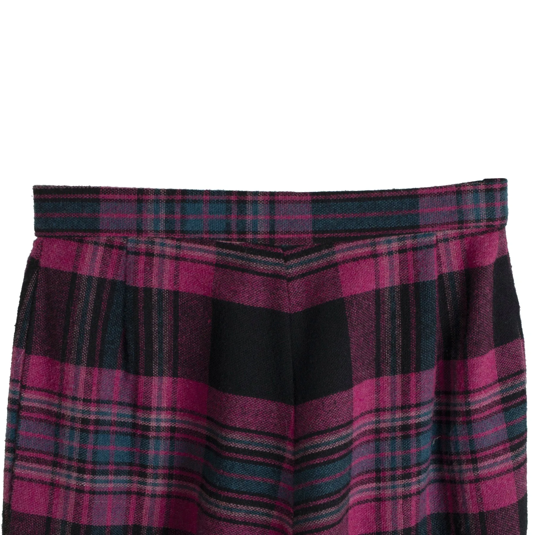 80s, Plaid Twill Weave, Brushed, Punk-Era