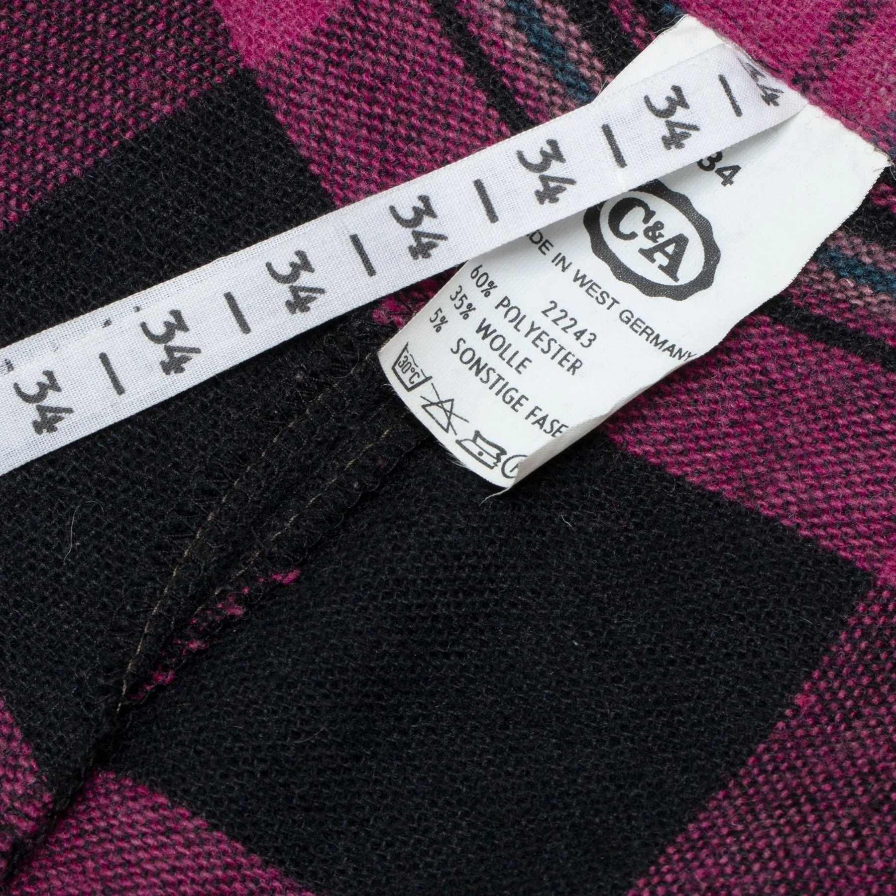 80s, Plaid Twill Weave, Brushed, Punk-Era
