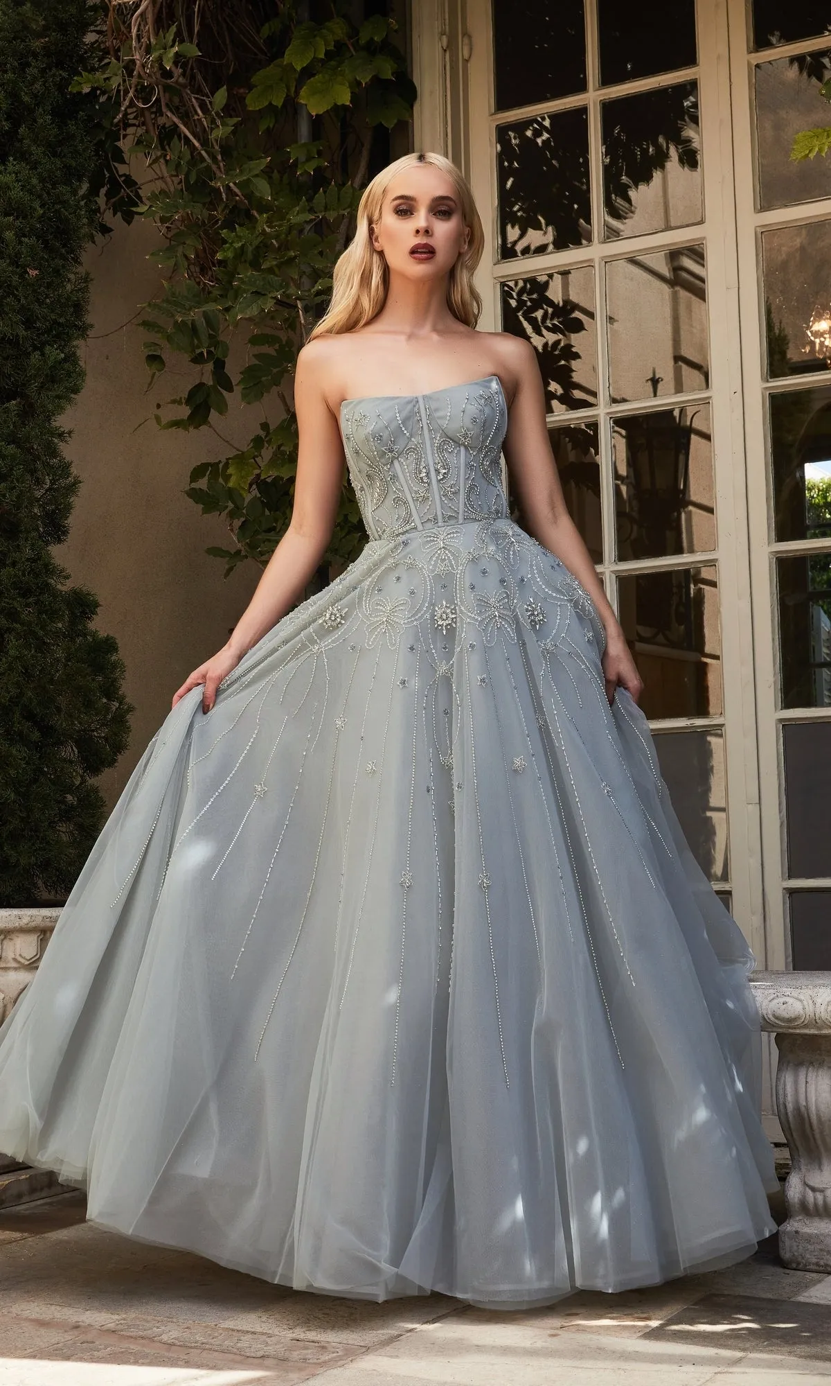 Andrea & Leo Long Formal Dress A1095