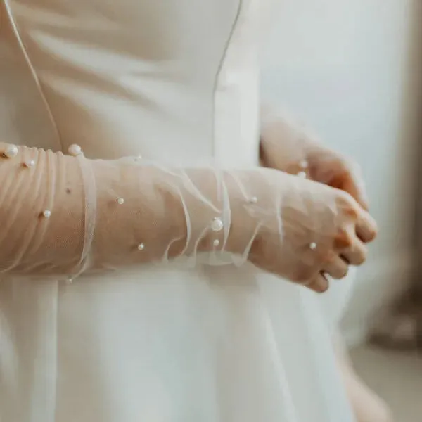 Beaded Pearl Sleeves
