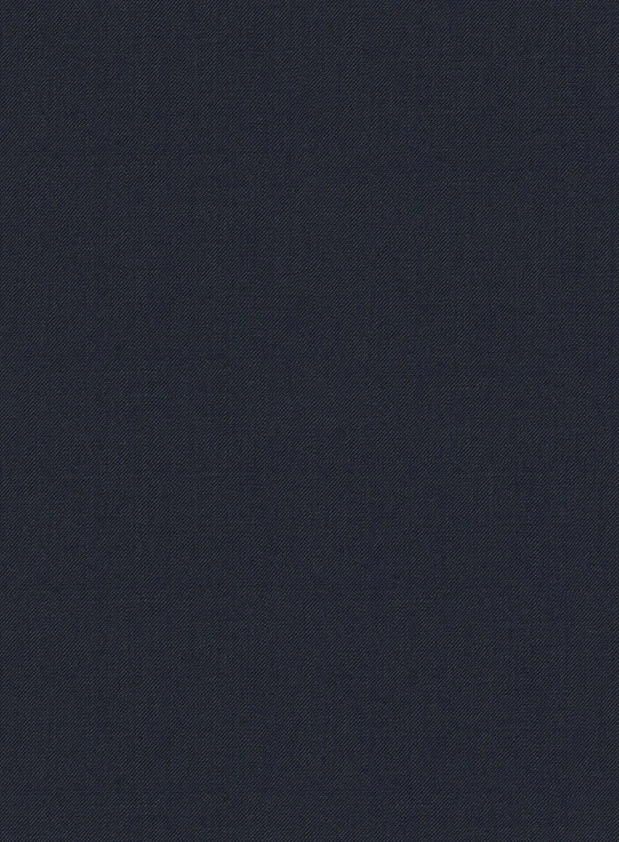 Blue Merino Wool Highland Trousers