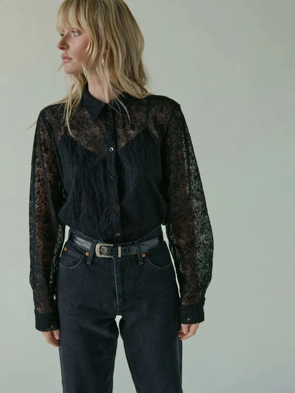 Burke Top - Jet Black
