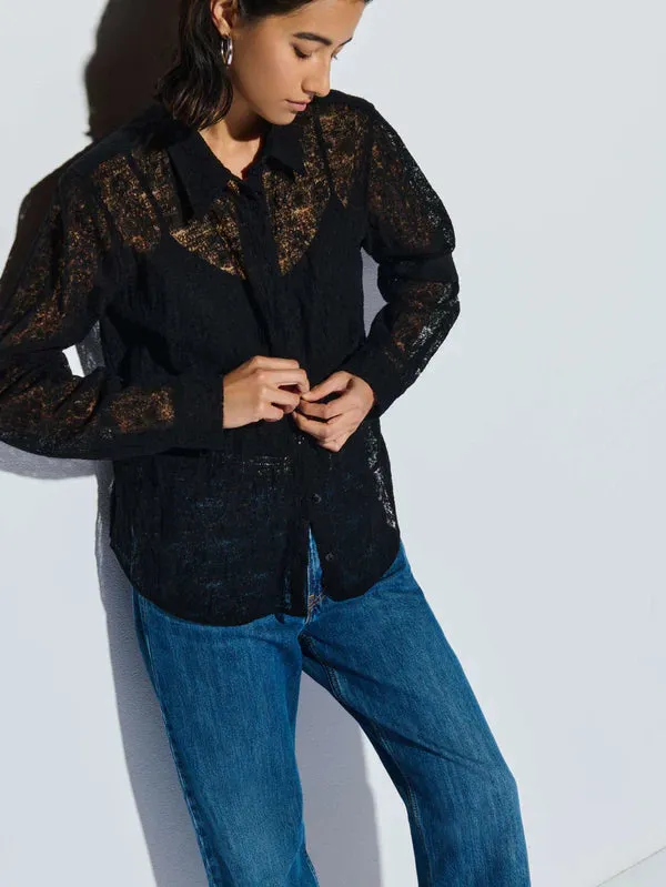Burke Top - Jet Black