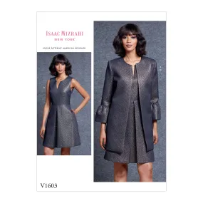 CLEARANCE • VOGUE PATTERNS MISSES' DRESS AND JACKET 1603