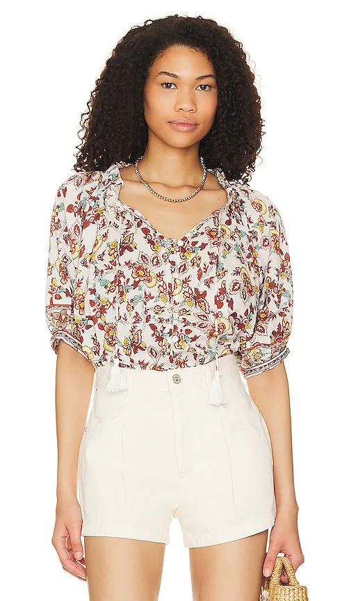 Cleobella Iris Blouse in Cream