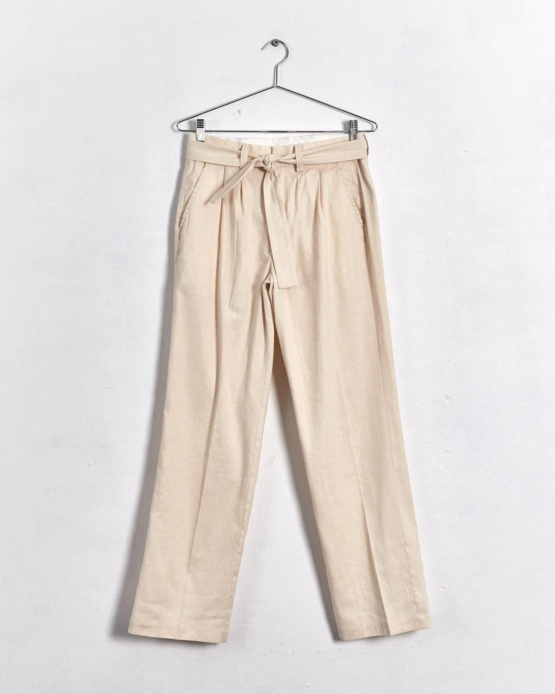 Commas 'tailored' trousers, cream, 8-10