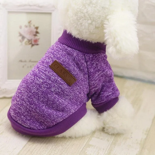 Dog Clothes For Small Dogs, Winter Warm Coat, Sweater, Cheap Clothing For Dog, Roupa Para Cachorro