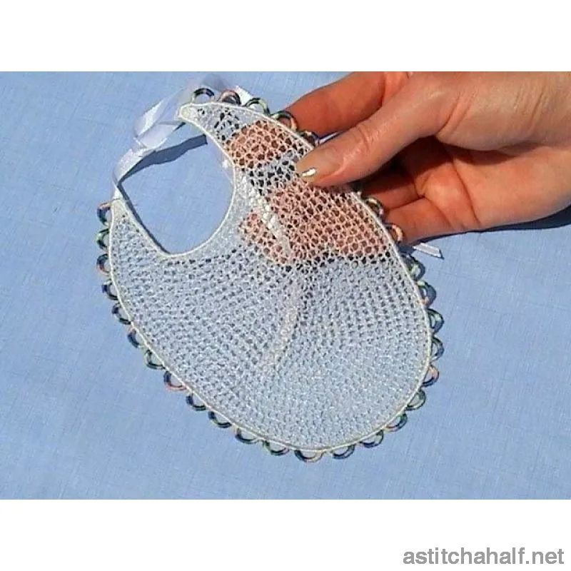 Lacy Baby Bibs