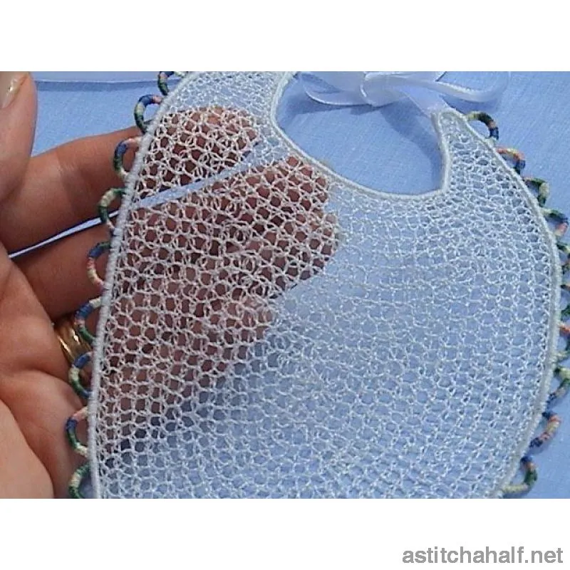 Lacy Baby Bibs