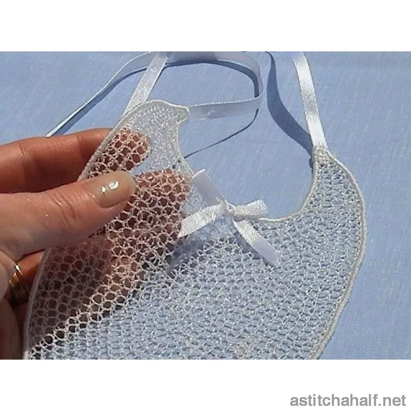 Lacy Baby Bibs