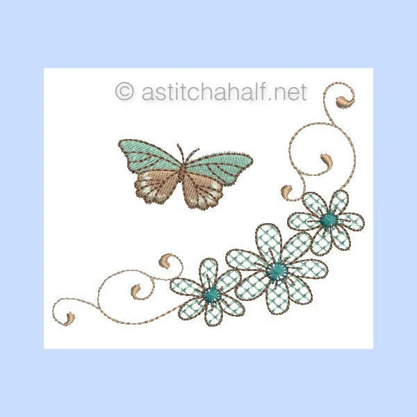 Lacy Daisy Outlines Combo