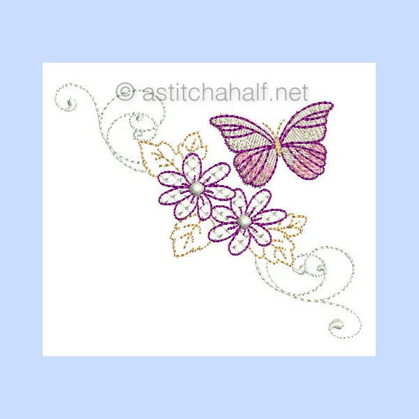 Lacy Daisy Outlines Combo