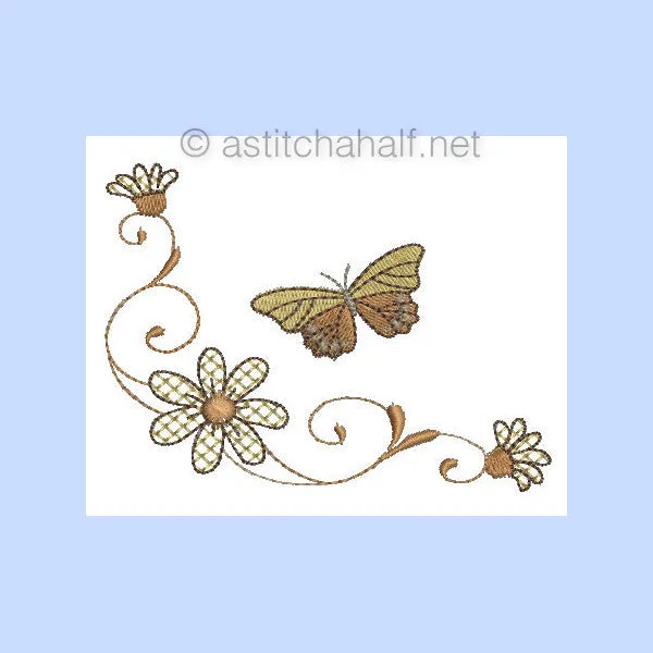 Lacy Daisy Outlines Combo