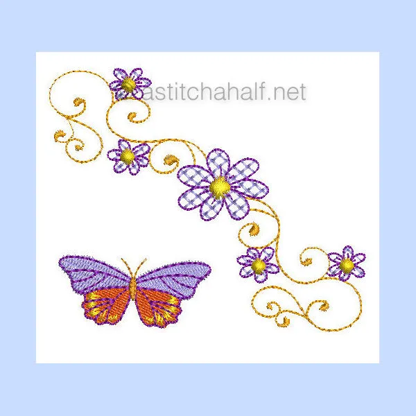 Lacy Daisy Outlines Combo