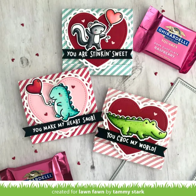 LAWN FAWN: Lacy Heart Stackables | Lawn Cuts Die
