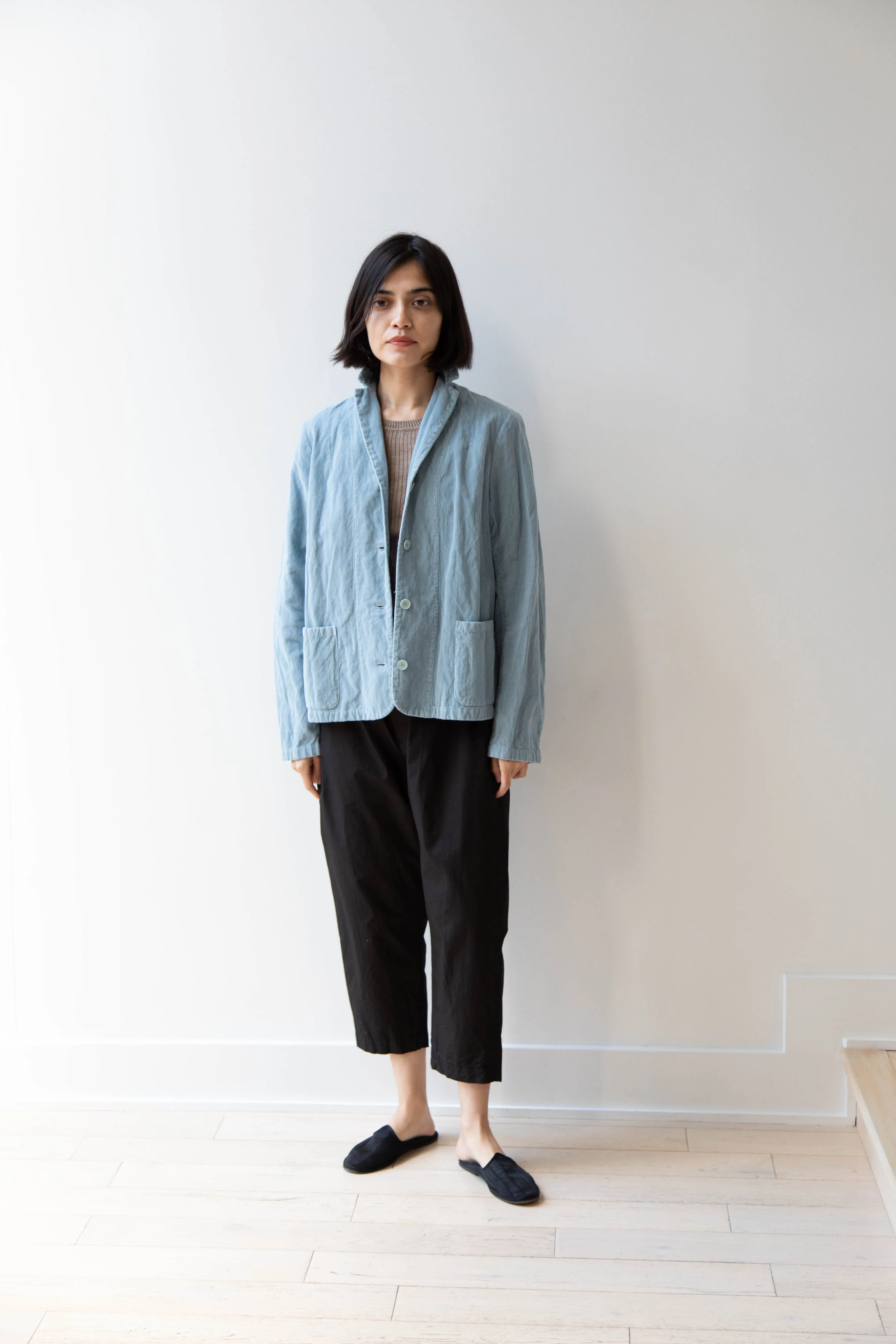 Manuelle Guibal | Fitted Jacket in Aqua