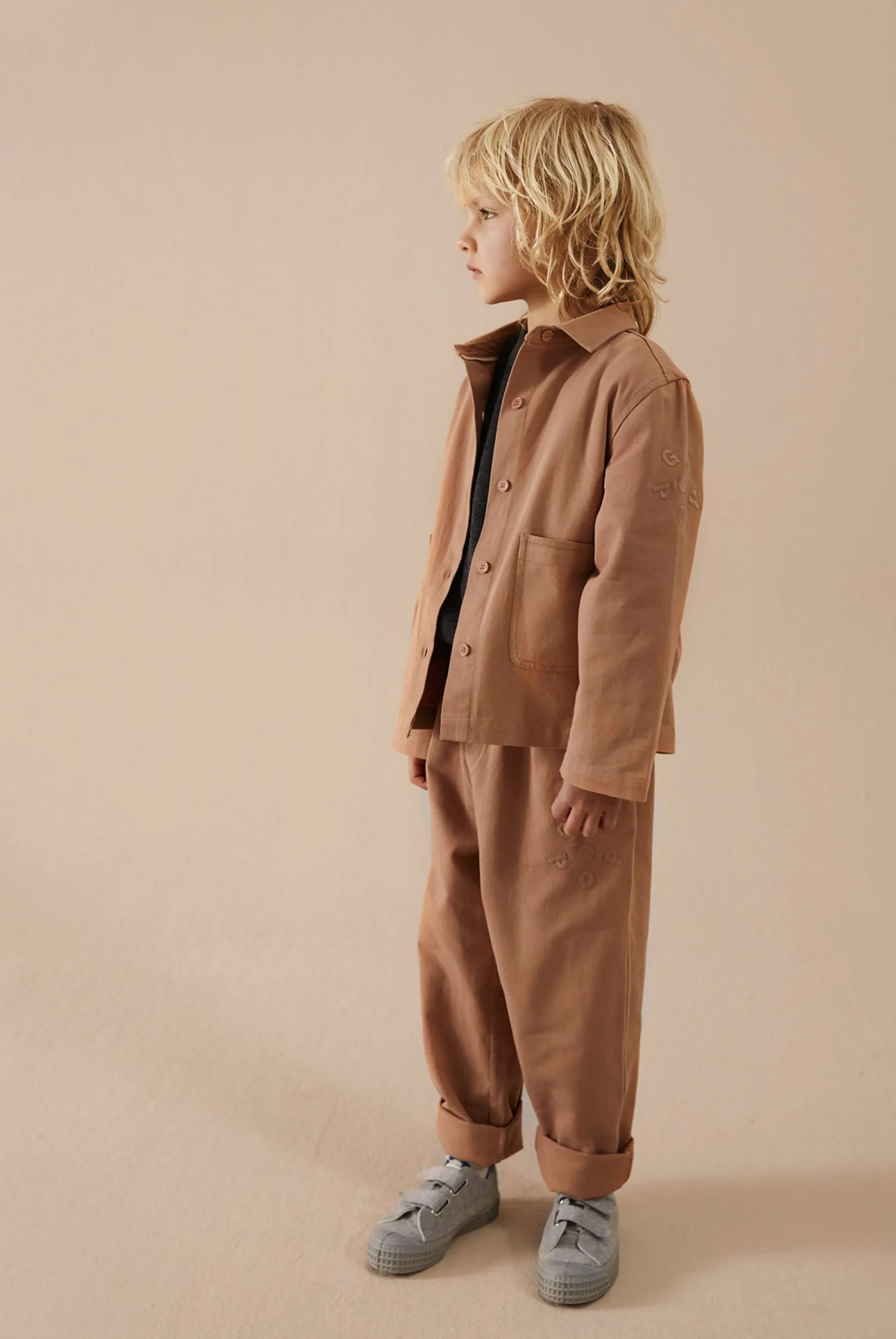 POP Twill Trousers | Biscuit