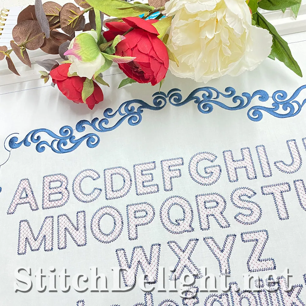 SDS1771 Lacy Block Font