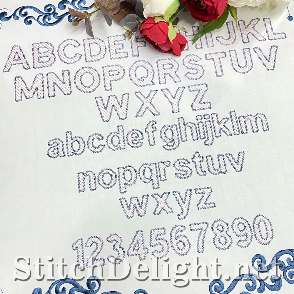 SDS1771 Lacy Block Font