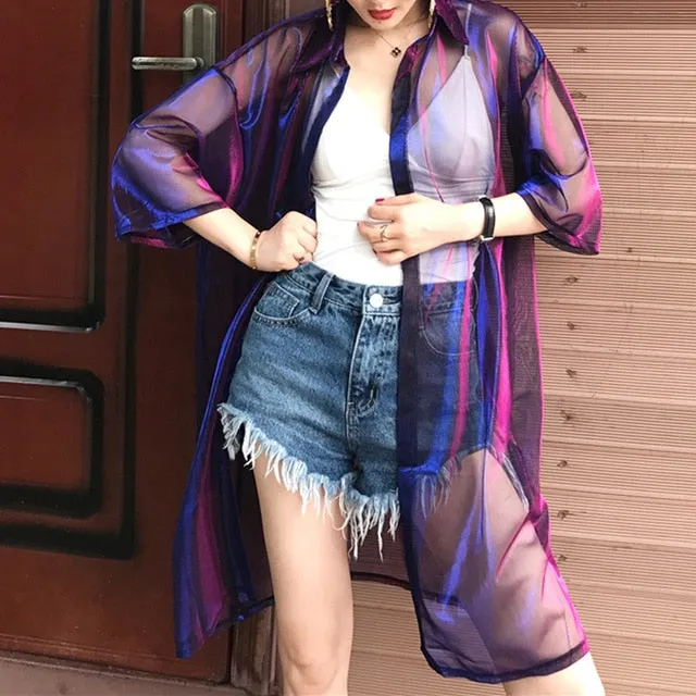 Transparent Holographic Topcoat