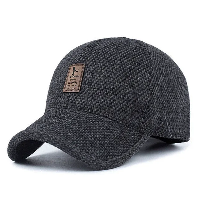 Woolen Knitted Baseball Cap BC017