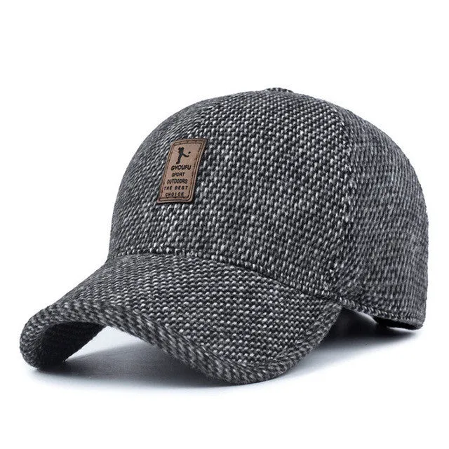 Woolen Knitted Baseball Cap BC017